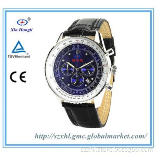 new products for 2013 simple genuine leather watch